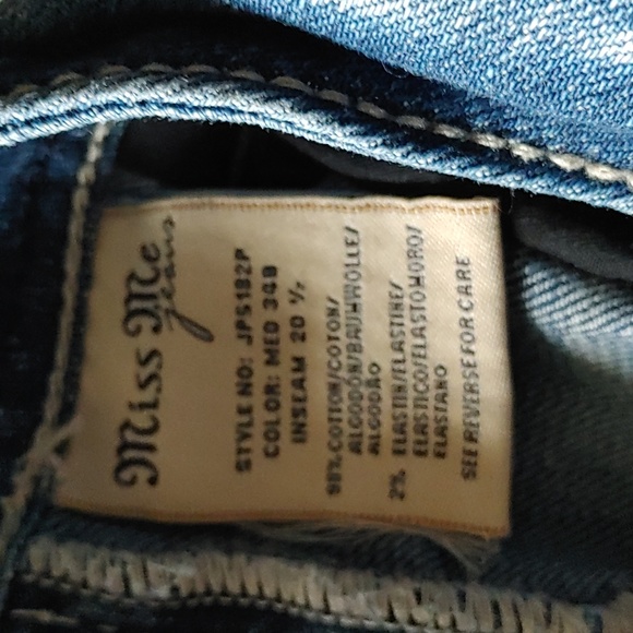 Miss Me Denim. Embroidered Capri Sz.27 - Picture 9 of 10